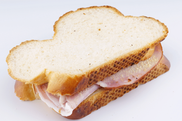 Zopfsandwich mit Hamme