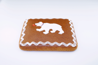 Honiglebkuchen 17.5x13.5cm Schablonen Bär